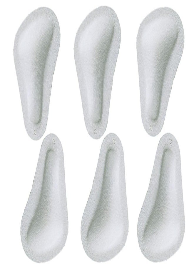Pedag T-Form | German Made | Metatarsal Pads | Anatomically Correct | Metatarsal Arch Support | Vegetable Tan Leather | Self Adhesive | White | Size X-Large, Fits EU 44-46 / US M 11-13 | 3 Pairs - Image 1